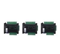 Bosiyrggrl 3X Carte de Commande Industrielle PLC FX3U-24MR Carte de Commande Industrielle PLC Domestique Haute Vitesse Contrôleur PLC Programmable