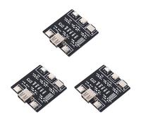 Bosiyrggrl 3X Carte de DéTection de Ligne de DonnéEs USB pour iOS Android Micro-USB Type-C Carte de DéTection de Commutateur de Court-Circuit Testeur de Câble USB DT3