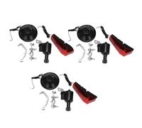 Bosiyrggrl 3X Generateur de Dynamo A Friction de Bicyclette Motorise Feu Arriere avec Accessoires