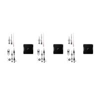Bosiyrggrl 3X Kit de MéCanisme de Mouvement D'Horloge Bricolage Silencieux Radiocommandé Mode de Signal DCF Allemagne avec 2 Ensembles de Remplacement de RéParation de Mains