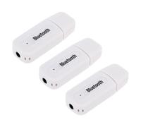 Bosiyrggrl 3X Recepteur Portable Mini USB 3.5mm AUX Recepteur de Bluetooth D'Audio sans pour la Voiture