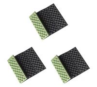 Bosiyrggrl 3X Tapis de Camping Tapis de Mousse Pliants Coussin de Siège de Tapis D'Assise Imperméable pour Le Parc de Pique-Nique de Camping en Plein Air, Vert Armée