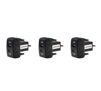 Bosiyrggrl 3X Voiture Double Chargeur USB 5V 2.1A Voiture Prise de Courant USB Accessoires de Voiture pour Camion Stralis Hi-Way Eurocargo