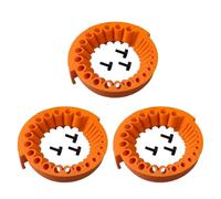 Bosiyrggrl 3xAffûteuse de Forets, Meuleuse D'Angle à Lame Géante pour Meuler les Forets, Forets de 2 à 13 mm pour Meuler une Meuleuse de 125 mm