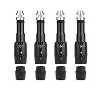 Bosiyrggrl 4 PièCe SéRie 0.350RH Adaptateur de Manchon d'arbre de Golf pour Rogue X2Hot Flash 815 816 Pointe de Pilote