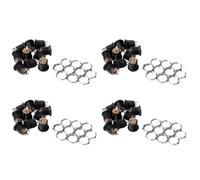 Bosiyrggrl 40 Pcs Jack de DC Prise D'Alimentation de Panneau Monte de 17.9x13.8mm