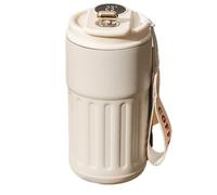 Bosiyrggrl 450ML Smart ThermosBottle Numérique LED Température Tasse à Café en Acier Inoxydable Tasse Thermique Gobelet Flacons Portables,D