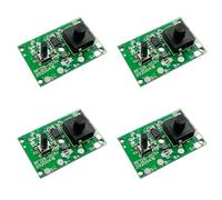 Bosiyrggrl 4X Carte de Commande de ChaîNe de Lampe Solaire 1.2V avec Interrupteur Module de ContrôLeur de Panneau de Commande de RéVerbèRe Solaire