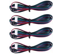 Bosiyrggrl 4X Extended Nema 17 Câble de Moteur Pas À Pas 1M Long 4 6 Broches Imprimante 3D