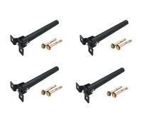 Bosiyrggrl 4X Fixation de Plate-Forme de RangéE de Barres en T à Installer sur Le Sol ou sur Un Support Mural pour L'ÉQuipement de Gymnastique D'Exercices de Barres D'HaltèRes, 25 mm