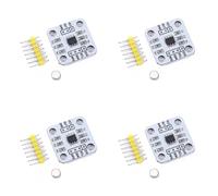 Bosiyrggrl 4X Module de Capteur de Mesure d'angle à Induction Magnétique AS5600, Codeur Magnétique 12 Bits, Haute Précision avec Aimant, 1