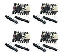 Bosiyrggrl 4X Modules de Carte de Développement C3 Mini Module WiFi BT Bluetooth RISC-V Processeur Monocœur 32 Bits
