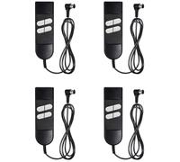 Bosiyrggrl 4X Remplacement de la TéLéCommande du Canapé ÉLectrique, Remplacement de la TéLéCommande du Fauteuil Inclinable à 5 Broches et 4 Boutons pour OKIN LIMOSS Pride Golden Berkline