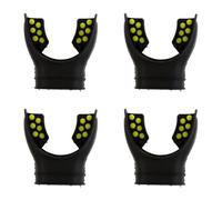 Bosiyrggrl 4X Snorkel Embouchure Régulateur Embouchure de Plongée Accessoire Universel Remplacement Scuba Silicone Respirateur Jaune