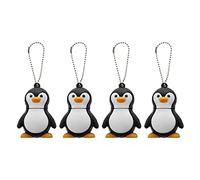 Bosiyrggrl 4X USB 2.0 Forme de Manchot U-Disque USB Dispositif de Memoire et de Donnees Lecteur Flash Noir+Blanc, 32GB