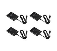 Bosiyrggrl 4X USB Lecteur de Proximite ID Carte Cle RFID 125KHz Controle Acces pour Porte Securite Maison + Cable USB