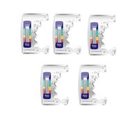 Bosiyrggrl 5 Pièces Testeur de Batterie Numérique Affichage LCD AA/AAA/9 V/1,5 V Pile Bouton Capacité de Vérification Outil de Diagnostic de Capacité, Installation Facile B