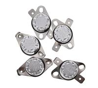 Bosiyrggrl 5 x KSD301 250V 10A Interrupteur de controle de la temperature du thermostat 135°C (fermeture normale)