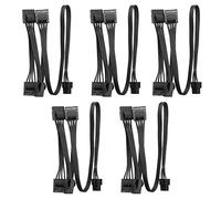 Bosiyrggrl 5X Câble de Puissance Modulaire 6Pin à 4 Câble 6Pin à 4 IDE pour RM1000X RM850X RM750X RM650X RM550X Modulaire