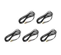 Bosiyrggrl 5X Cable RP-SMA de Rallonge D'Antenne pour Routeur WiFi 3 Mètres Noir