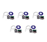 Bosiyrggrl 5X USB 2.0 vers RS485-485 RS422-422 DB9 COM Câble Adaptateur de Convertisseur de Périphérique de Port Série, PL2303