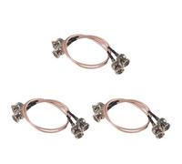 Bosiyrggrl 6 Pièces 3G HD SDI Câble BNC Câble 30cm 75 Ohm pour Caméras équipement Vidéo Prend en Charge HD-SDI 3G-SDI 4K 8K SDI Câble Vidéo