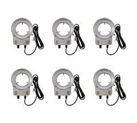 Bosiyrggrl 6X 48 LED Microscope Industriel CaméRa Source Lumineuse Anneau Lampe LumièRe Illuminateur Lampe Luminosité RéGlable Interface USB