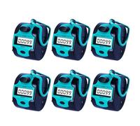 Bosiyrggrl 6X Compteur Électronique Clicker Manuel Compteur de Points Numérique Anneau de Doigt Compteur de Poche Mécanique pour Les Personnes Golf