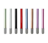 Bosiyrggrl 8 Choix de Couleurs en Métal Extension de Crayon, Ajustement Universel pour Divers Types de Crayons