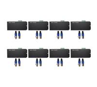 Bosiyrggrl 8X 3CH DC12-24V RGBW 512 Décodeur LED ContrôLeur RGB LED DMX512 Décodeur, DMX512-3CH