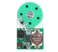 Bosiyrggrl Adhésif Double Face avec Puce Sonore Enregistrable PCB Module D'Enregistrement de 25 Secondes Contrôle par Bouton Design Compact