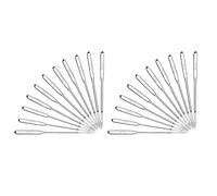 Bosiyrggrl Aiguilles de Machine à Coudre, 120 Pièces Aiguilles de Machine à Coudre à Bille Universelles Accessoires