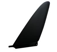 Bosiyrggrl Aileron de Planche de Surf 10 Pouces Palmes Centrales de Planche de Surf Planche à Pagaie Longboard Ailerons Simples Accessoires de Sport de Surf Noir