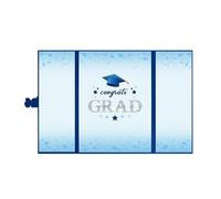 Bosiyrggrl Alternative au de Remise des Diplômes 2024, Décorations de Fête de Remise des Diplômes de la Classe 2024, Remise des Diplômes Facile à Utiliser, Bleu