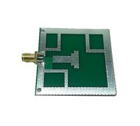 Bosiyrggrl Antenne à Bande Ultra-Large UWB 2,4-10,5 GHz 10 W 40 DBm Antenne de Réception et de Transmission de Communication à Positionnement Ultra-Large