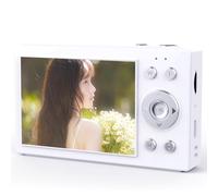 Bosiyrggrl Appareil Photo Numérique CCD 64MP 4K avec Caméra Vidéo Numérique Numérique 16x Zoom 2,8 Pouces WiFi pour Débutant B