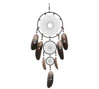 Bosiyrggrl Attrape-Rêves Attrape-Rêves Attrape-Rêves Art Mural Noir Attrape-Rêves Grand Macramé Tenture Murale Décoration de Fenêtre Décoration à la Main, Fabrication Soignée