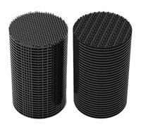 Bosiyrggrl Autocollants de Fixation de Tapis, Patchs Fixes pour Tapis de Voiture, Tapis de Sol pour, Bandes Antidérapantes, Double Face, Haute Adhérence, 1 Ensemble A