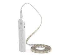 Bosiyrggrl Bande Lumineuse LED avec Capteur de Mouvement PIR, 60 LED/M, 2835SMD, pour Placard, Armoire, Escalier, Facile à Utiliser, et Bien Fabriqué.