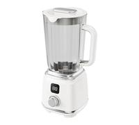 Bosiyrggrl Blender Domestique à Haute Teneur en Jus 10 Lames 3000mAH Extracteur de Jus Multifonctionnel Broyeur de Glace Outil de Cuisine Blanc