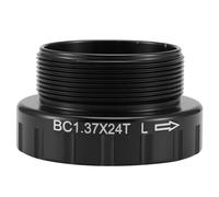 Bosiyrggrl Boîtier de Pédalier de Vélo en Aluminium 68/73 mm Roulement à Vis Inférieur de Vélo de Vélo Pièces de Vélo de Route Gauche