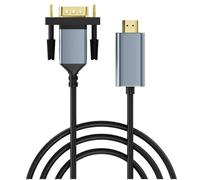 Bosiyrggrl Câble Adaptateur AV HDTV vers VGA, Câble Compatible pour Sortie D'Affichage pour PC, Convertisseur HDTV.