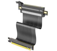 Bosiyrggrl Câble Adaptateur D'Extension PCIe 4.0, Câble D'Extension Blindé Haute Vitesse 16x pour Carte D'Extension GPU, Longueur 20 Cm