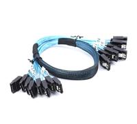 Bosiyrggrl Câble Câble -Data Coudé à 90 Degrés pour Serveur NAS, Disque Dur, CD, DVD