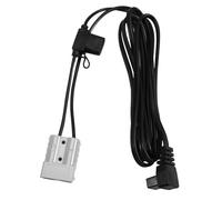 Bosiyrggrl Câble d'alimentation 16 AWG 50 A avec Fiche pour Prise, Ensemble de Câbles d'alimentation à 2 Broches pour Réfrigérateur, Rallonge de Charge