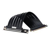 Bosiyrggrl Câble Riser PCIE 3.0 X16 Flexible Haute Vitesse 20cm Adaptateur PCI Express Blindé Prolongateur de Carte Vidéo Cordon D'Extension GPU