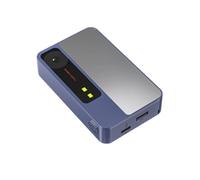 Bosiyrggrl Camera Numérique Portable Bleu, 8X Zoom Optique, Vidéo FHD 1080p, Lecture MP3, et Selfies pour Le Voyage