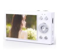 Bosiyrggrl Caméra Vidéo Numérique 64MP 4K CCD avec Zoom Numérique 16x, WiFi, Écran de 2,8 Pouces et Carte SD 64 Go B