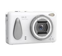 Bosiyrggrl Camronstance Numérique Compacte HD 4K IP-Écran 2,4 Pouces 18x Zoom Autofocus Autofocus White