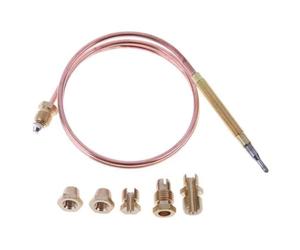 Bosiyrggrl Capteur de Thermocouple Universel de 90 Cm, Chauffage de Terrasse de Remplacement pour Cheminée à Gaz, Foyer, Chauffe-Eau, Installation Facile, Facile à Utiliser